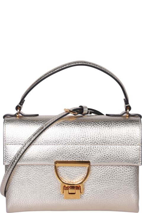 Fashion for Women Coccinelle Binxie Mini Top Handle White Bag