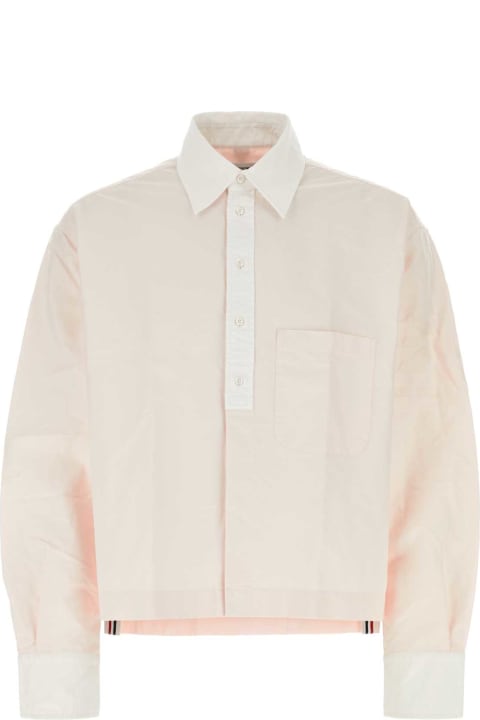 Thom Browne for Men Thom Browne Pastel Pink Oxford Shirt