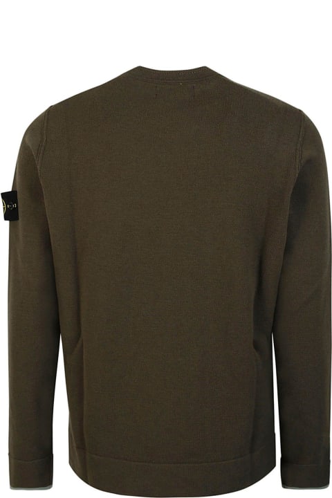 Stone Island Clothing for Men Stone Island Compass Patch Crewneck Jumper
