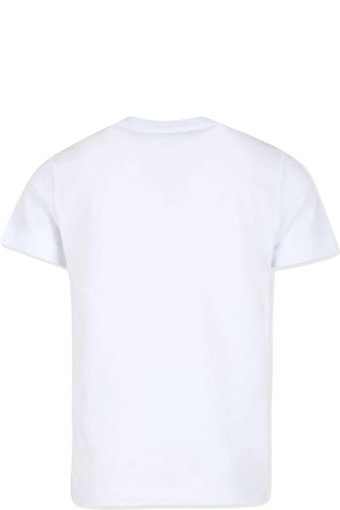 Dsquared2 قمصان بياقة دائرية وقمصان البولو لـ بنات Dsquared2 T-shirt Con Stampa