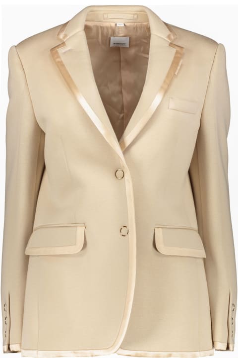 Burberry for Women Burberry Single-breasted Two-button Blazer
