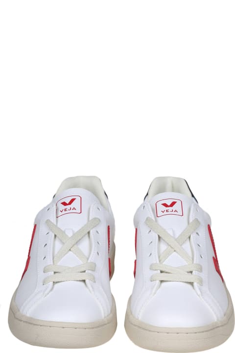 Veja Sneakers for Men Veja Campo Chromefree In White/red Leather