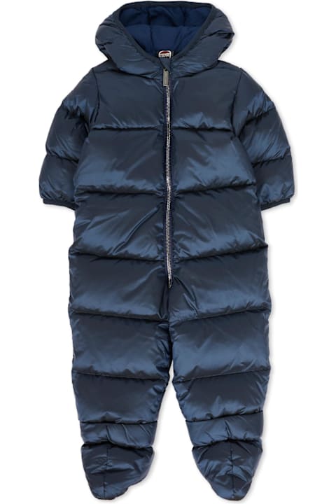 أدوات منزلية Colmar Blue Down Jacket For Babykids With Logo