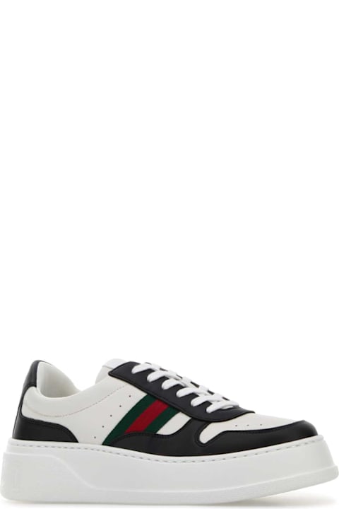 Homeware Gucci Two-tone Leather Sneakers