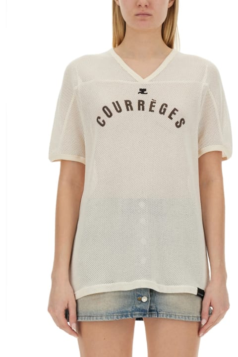 Courrèges for Women Courrèges T-shirt With Logo