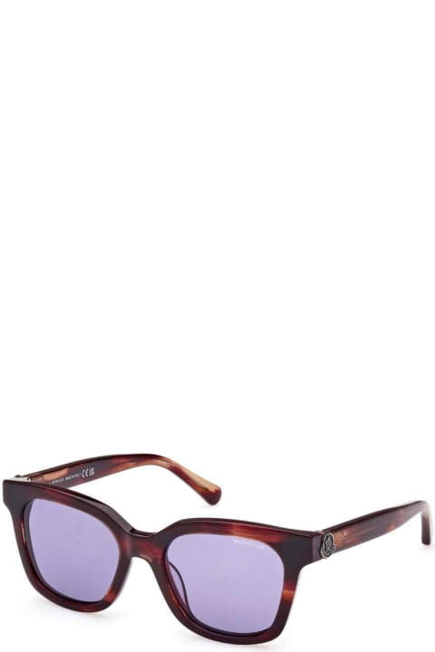 Eyewear for Women Moncler Audree Squared Frame Sunglasses