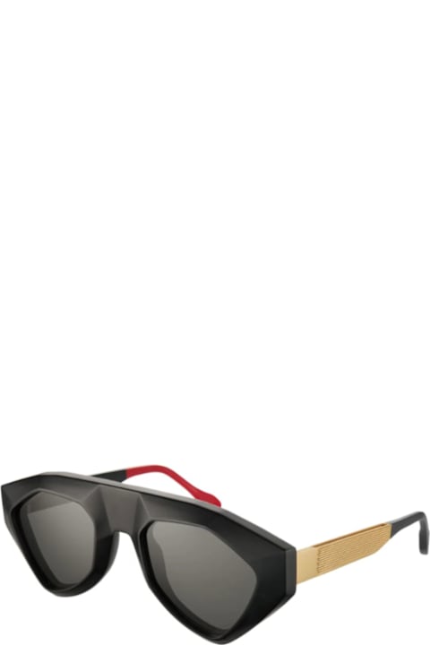 Vysen Eyewear for Women Vysen Sh-1black Matte And Gold Matt
