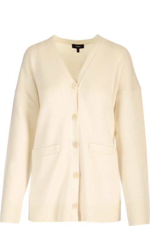 Fashion for Women Theory Wool And Cashmere Cardigan