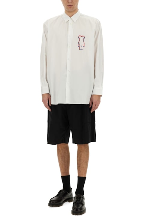 Comme des Garçons Shirt لـ Kids Comme des Garçons Shirt Poplin Shirt