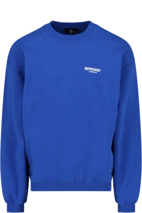 ウィメンズ REPRESENTのフリース＆ラウンジウェア REPRESENT Logo Crewneck Sweatshirt