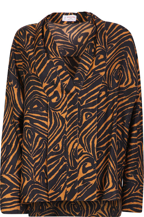 Fashion for Women Alberto Biani Zebra Shirt