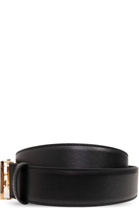 Belts for Men Versace Greca Logo Engraved Belt