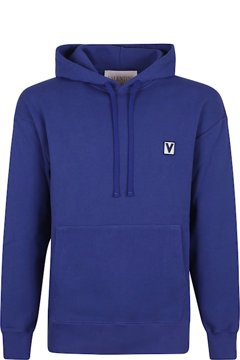 سترات صوف وبدل رياضية لـ القسم الرجالي Valentino Garavani Jersey Felpa | Vlogo Signature | Cotton Sweatshirt