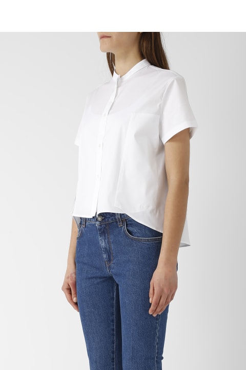 Fay for Women Fay Shirt M/c Rounded And Cut Shirt