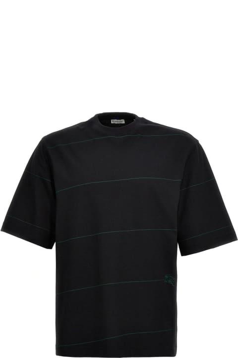 Sale for Men Burberry Ekd Pattern Crewneck T-shirt