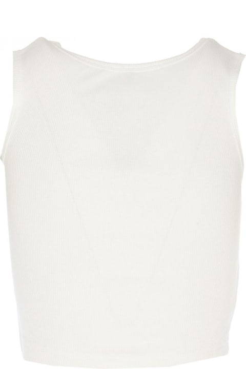 R13 for Women R13 Destroyed Cropped Tank Top