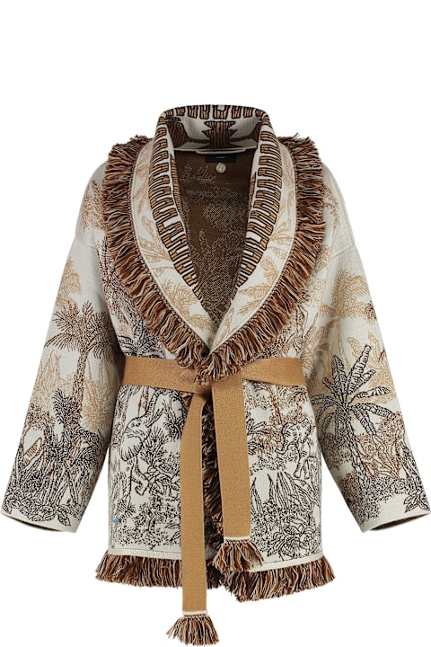 Alanui for Men Alanui Jungle Toile De Jouy Cardigan