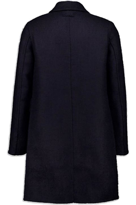 Givenchy لـ Men Givenchy Logo Patch Single-breasted Coat