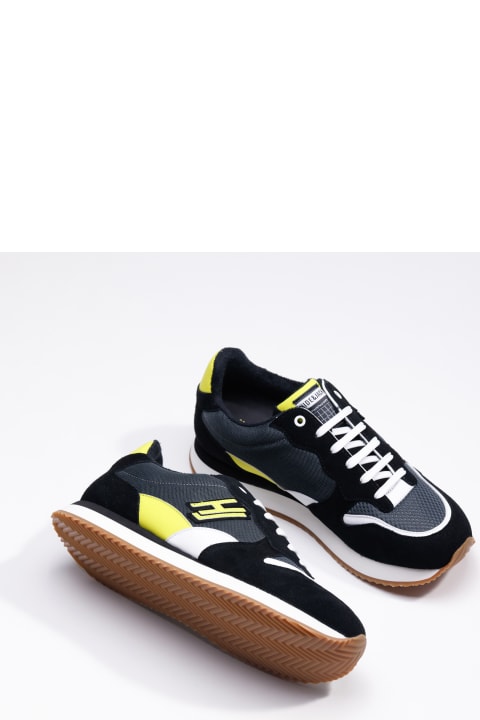 Fashion for Women Hide&Jack Low Top Sneaker - Over Black Yellow