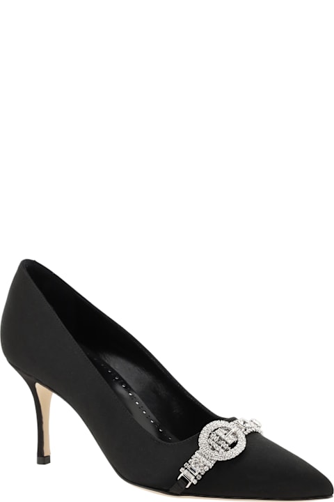 Manolo Blahnik for Men Manolo Blahnik Asapump Satin Pumps