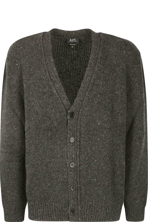 A.P.C. Sweaters for Men A.P.C. Teophile Button-up Cardigan