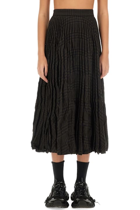 Homeware Balenciaga Pleated Skirt.