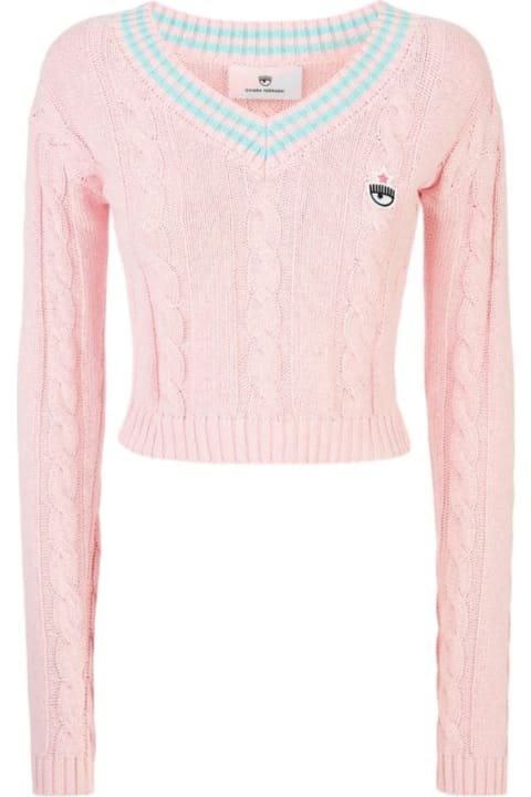 Fashion for Women Chiara Ferragni Chiara Ferragni Sweaters Pink