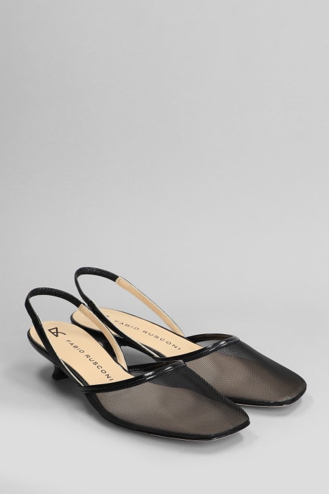 Fabio Rusconi High-Heeled Shoes for Women Fabio Rusconi Pumps In Black Leather