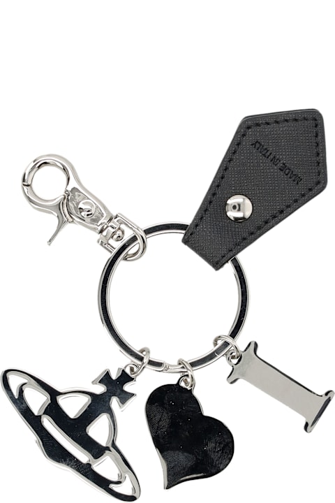 Vivienne Westwood Keyrings for Women Vivienne Westwood I Love Orb Keyring