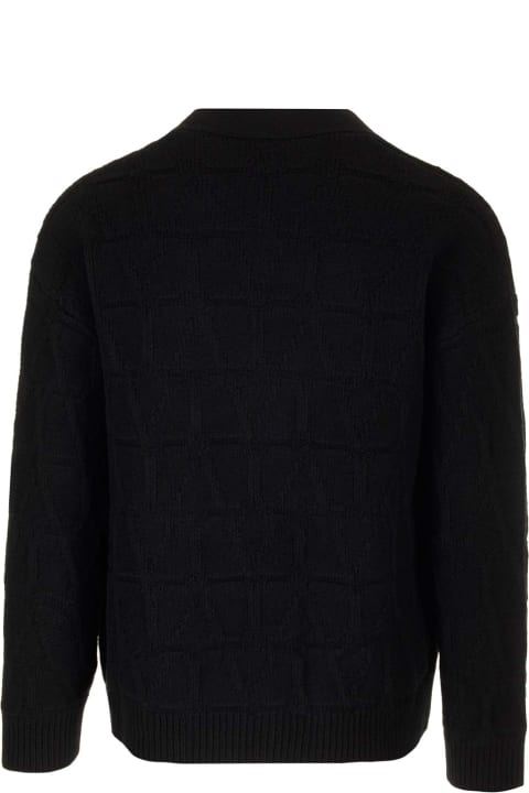 Valentino Sweaters for Men Valentino 'toile Iconographe' Cardigan