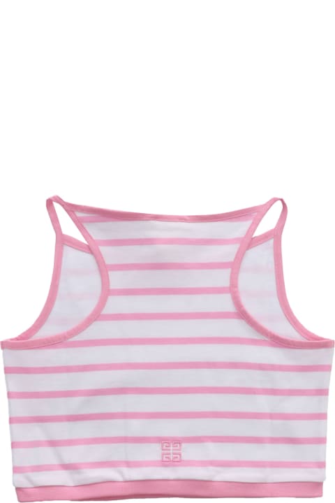 Givenchy Topwear for Girls Givenchy Striped Top With Logo
