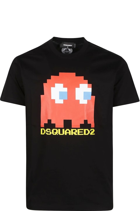 Dsquared2 Topwear for Men Dsquared2 Dsquared X Pac-man T-shirt