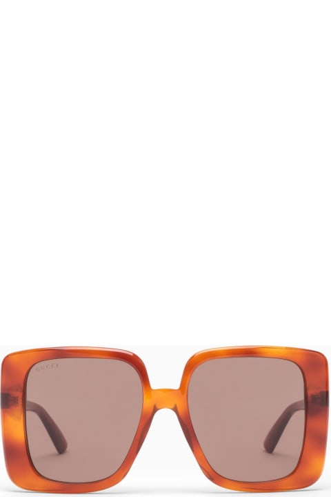 Gucci Eyewear Eyewear for Women Gucci Eyewear Tortoiseshell Oversize Sunglasses