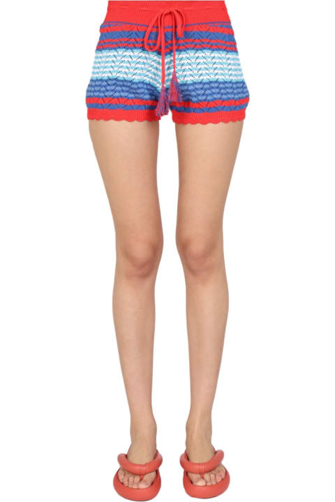 Gallo Pants & Shorts for Women Gallo Striped Pattern Shorts