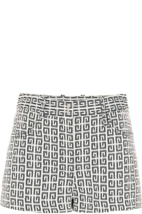Givenchy Pants & Shorts for Women Givenchy 4g Motif Shorts