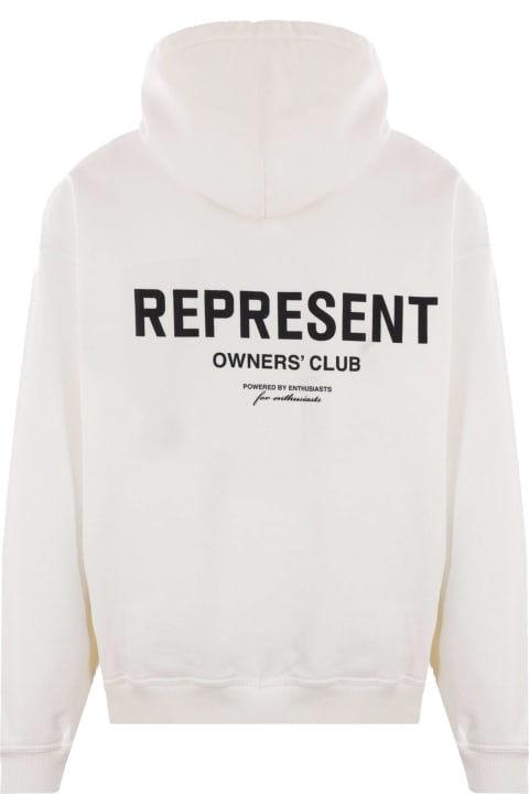 REPRESENT Fleeces & Tracksuits for Men REPRESENT Represent Sweaters White