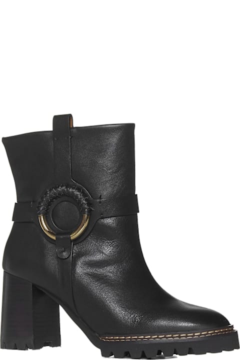 See by Chloé Boots for Women See by Chloé Hana Leather Boots
