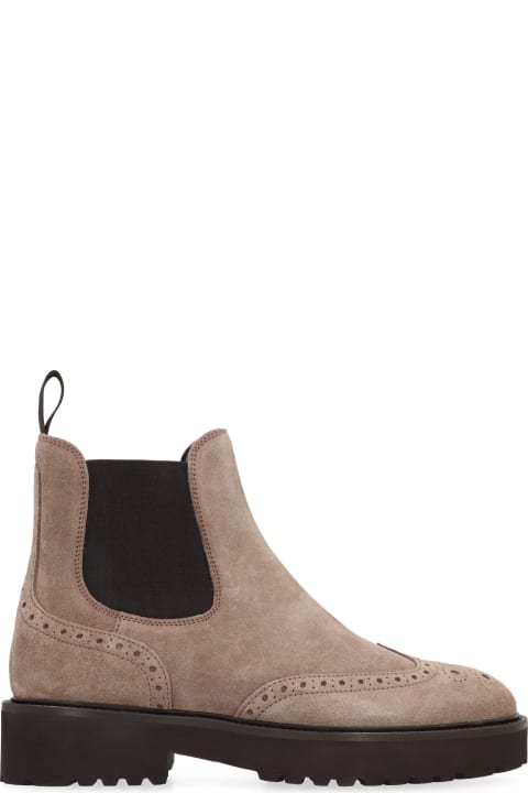 Doucal's Boots for Women Doucal's Suede Ankle Boots
