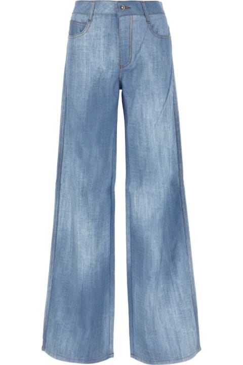 Jeans for Women Ermanno Scervino Denim Wide-leg Jeans