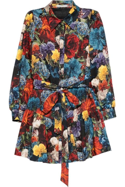 Alice + Olivia for Men Alice + Olivia Printed Shirtdress