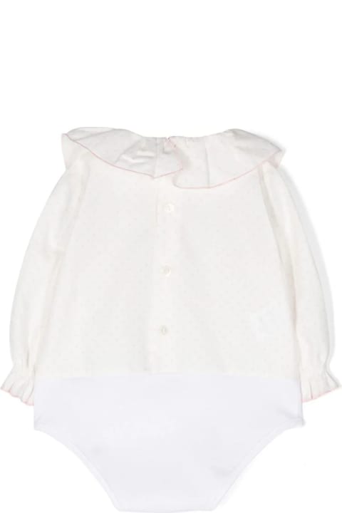 Bodysuits & Sets for Baby Girls La stupenderia La Stupenderia Top White