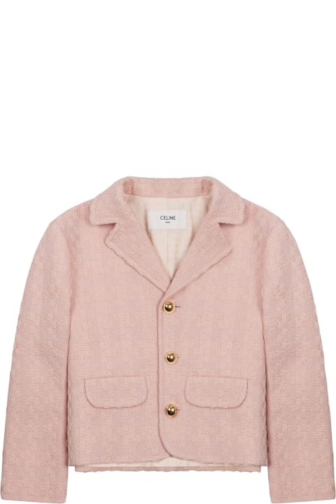 Celine لـ Kids Celine Wool Jacket