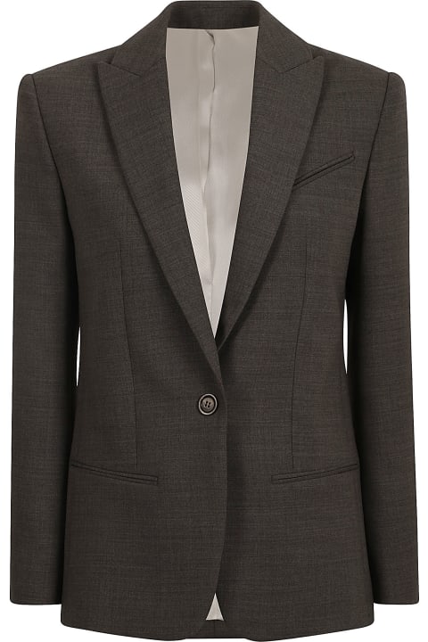 Philosophy di Lorenzo Serafini Coats & Jackets for Women Philosophy di Lorenzo Serafini Single Buttoned Plain Blazer
