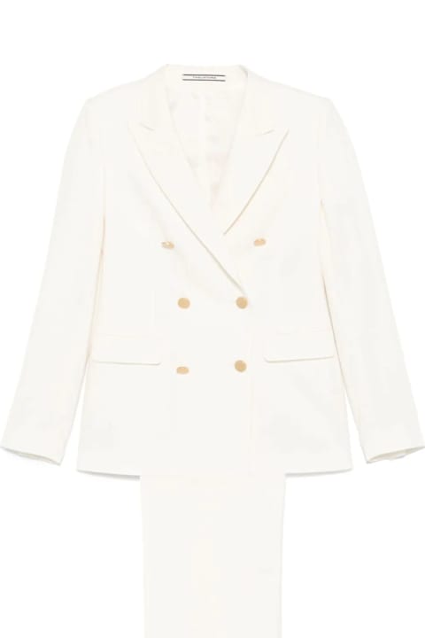 Suits for Women Tagliatore 0205 White Parigi Suit