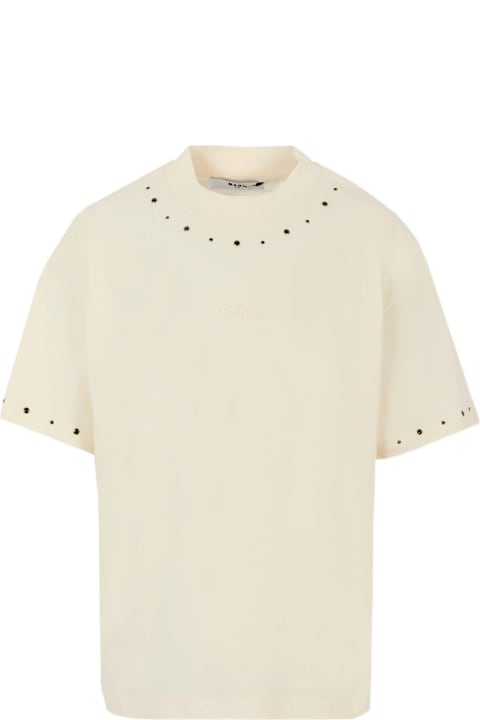 Fashion for Women MSGM Msgm Kids Studded T-shirt