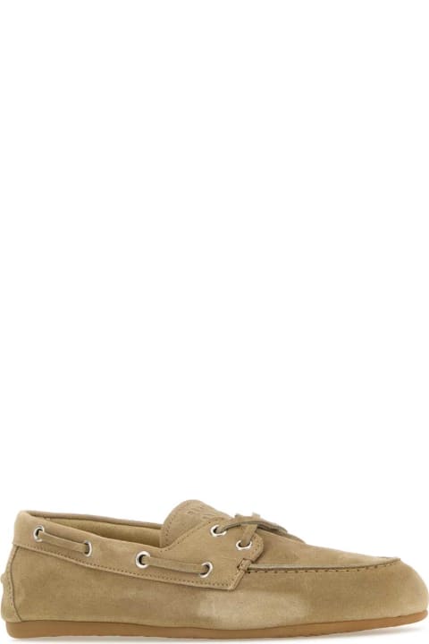 Shoes for Women Miu Miu Sand Suede Loafers