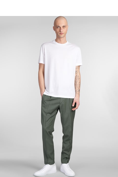Santaniello Clothing for Men Santaniello Irno Evo Pants In Green Wool