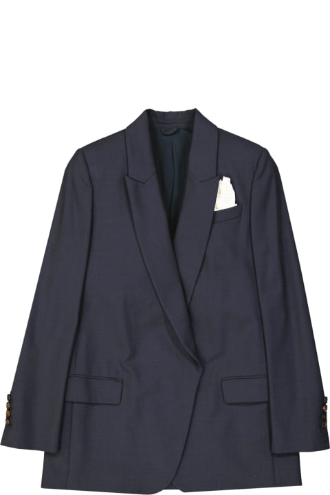 Coats & Jackets for Women Brunello Cucinelli Virgin Wool Jacket