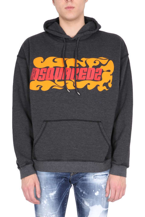 Homeware Dsquared2 Logo Printed Sweatshirt