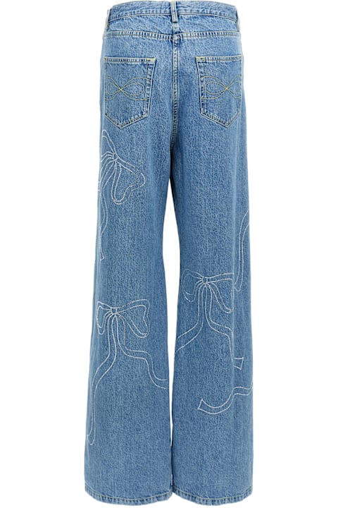 Homeware Mach & Mach 'crystal Ribbon Hot Fix' Jeans